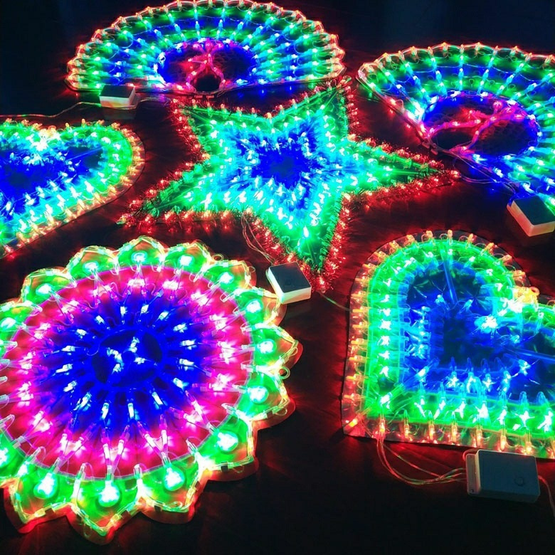 Popular Led Peacock Heart-Shaped Sunflower String Lights Holiday Decoration Lights Shopping Mall Window Layout Lights Plug-In Flash Lights Popular Led Peacock Heart-Shaped Sunflower String Lights Holiday Decoration Lights Shopping Mall Window Layout Lights Plug-In Flash Lights