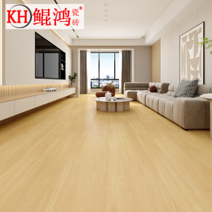 Soft Light Velvet 600x1200 Wood Grain Tiles Log Style Wood Grain Tiles Floor Tiles Living Room Bedroom Imitation Solid Wood Floor