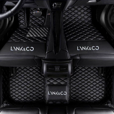 mats, 05, 06, 09 special floor mats, Modelə uyğun ayaqaltı - lynk-co-01-single-layer-pure-black