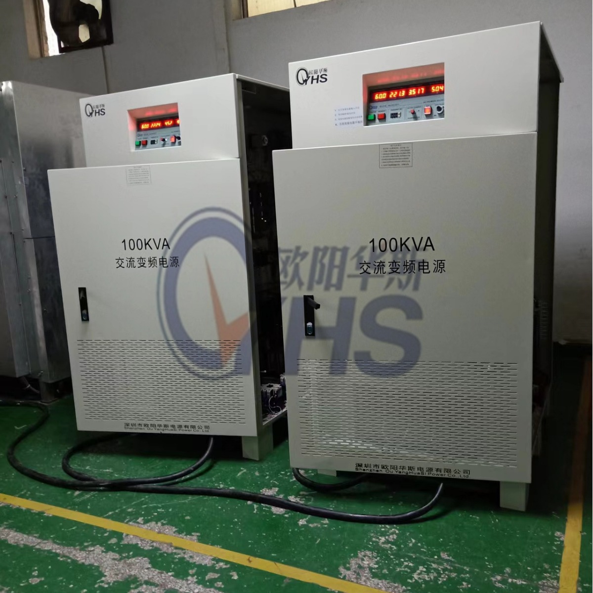 ŷ����˹����100KVA��Ƶ��Դ�����480V 60HZ��������ɽ���ɶ�