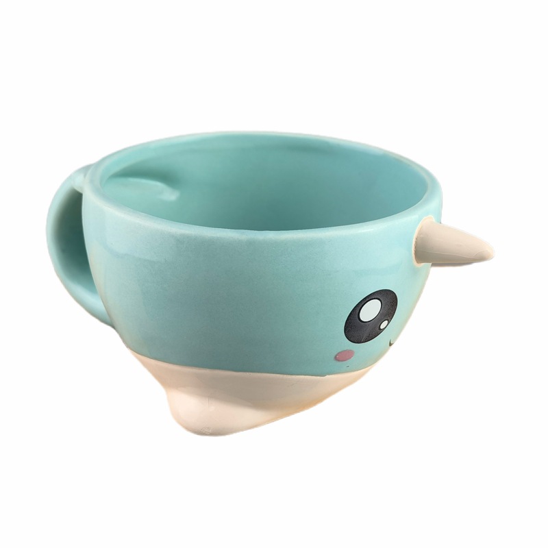 Cruz-frontera TikiMug tótem taza cerámica princesa serie sirena cóctel taza sirena Tiki taza