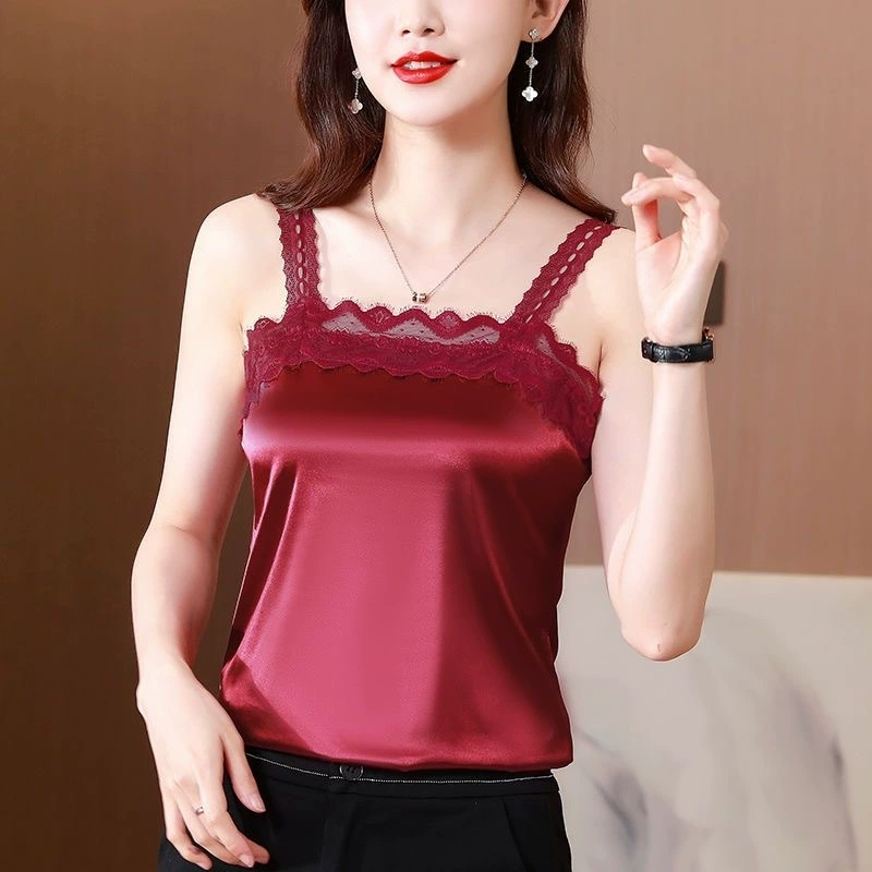 Кружевной топ-камзол женский летний костюм большого размера модный стройнящий верх французский топ