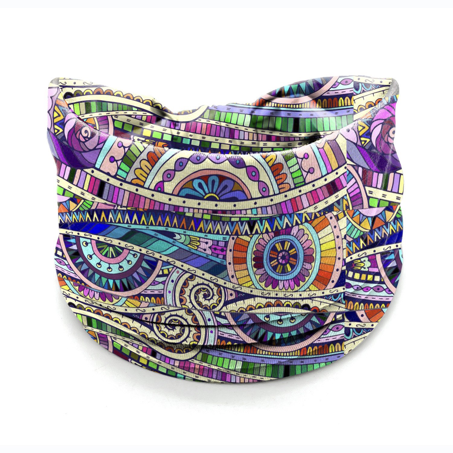 Women's Bohemian Sun Star Moon Polyester Cotton Printing Hair Band display picture 11