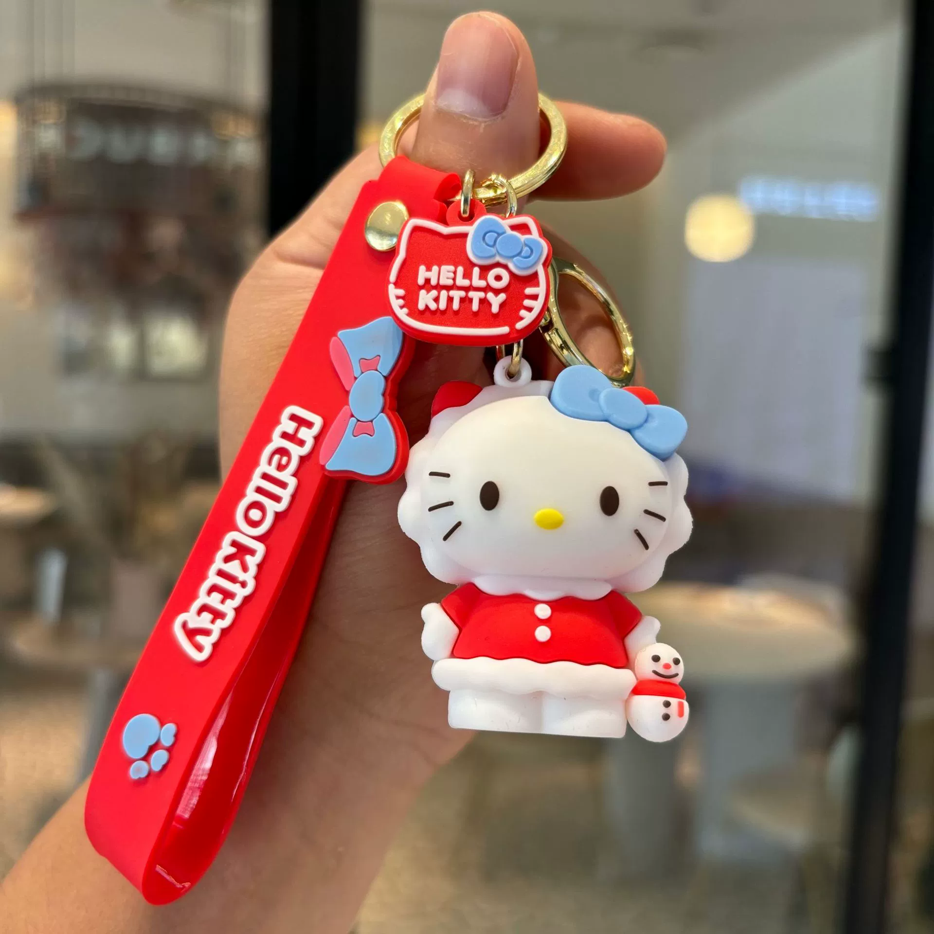 Брелок (Hello Kitty от Sanrio) милый кулон-кукла, разноцветные варианты украшений, подарок на день рождения