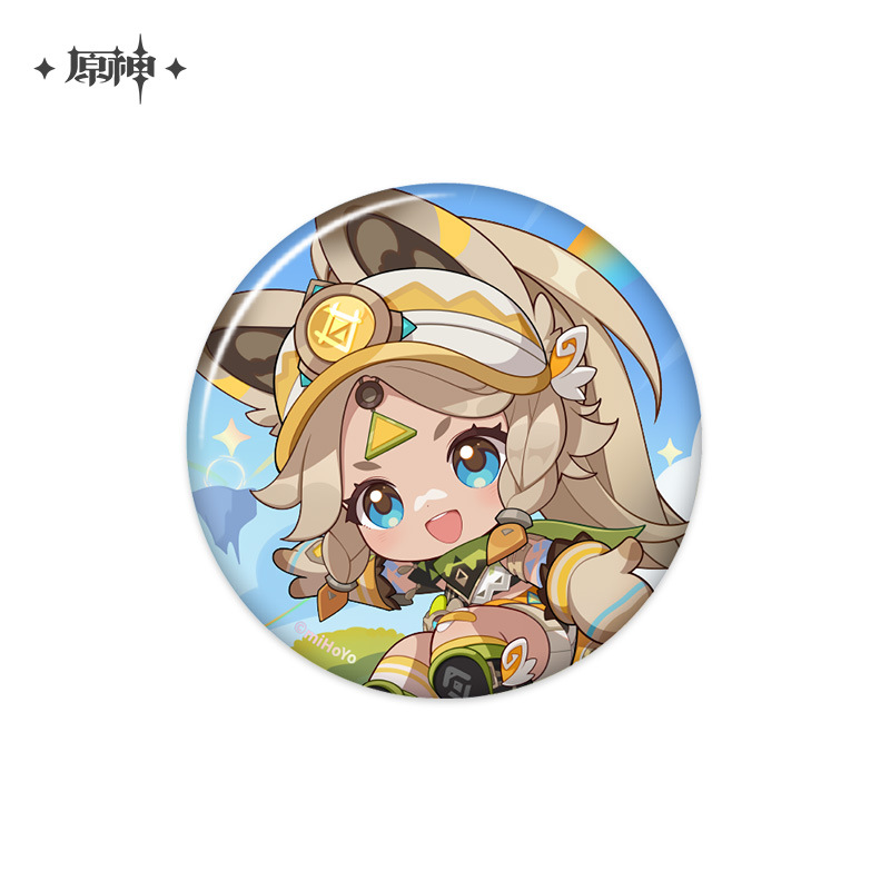 正規版ミハ遊原神バッジバーアクリルペンダント立牌パイルバッジウェンディ鐘離バッジ