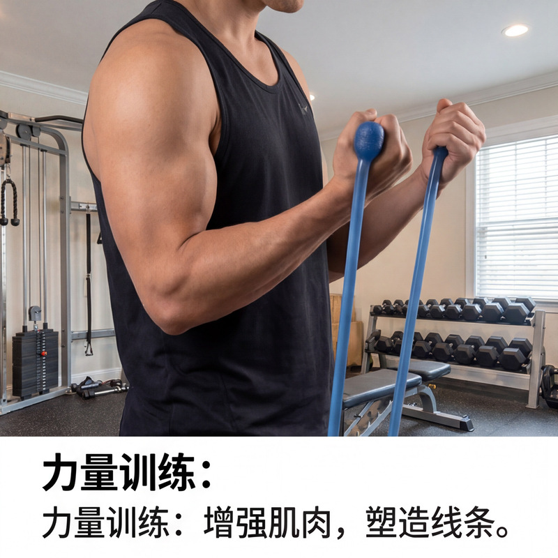 Candy-Colored Resistance Band for Fitness, Yoga, Stretching, Chest Expansion, and Back Stretching