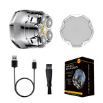 磁吸旋转六刀头光头神器光头理发机器全身水洗type-c接口快速充电