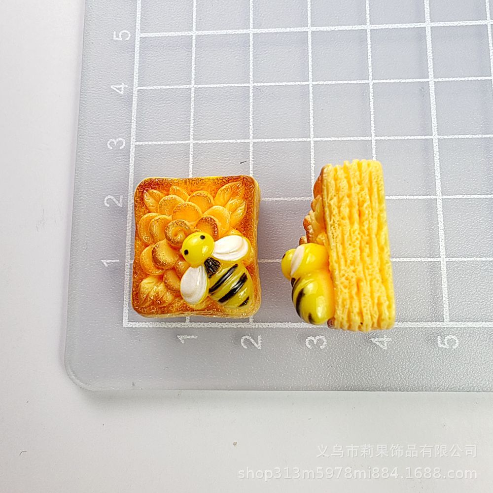 노란 꿀벌 쿠키