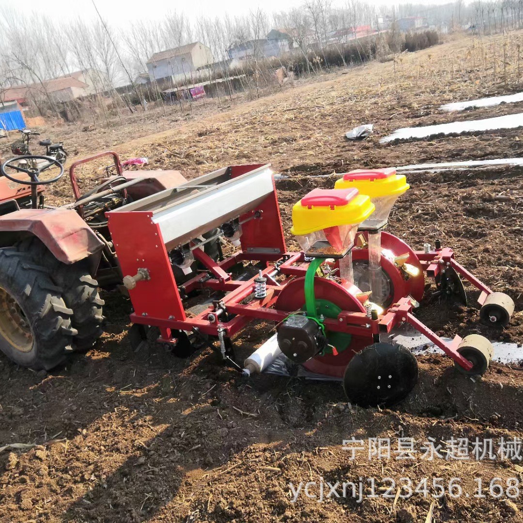 德宏玉米铺膜播种机水果玉米播种机新款甜玉米精播机花生种植机