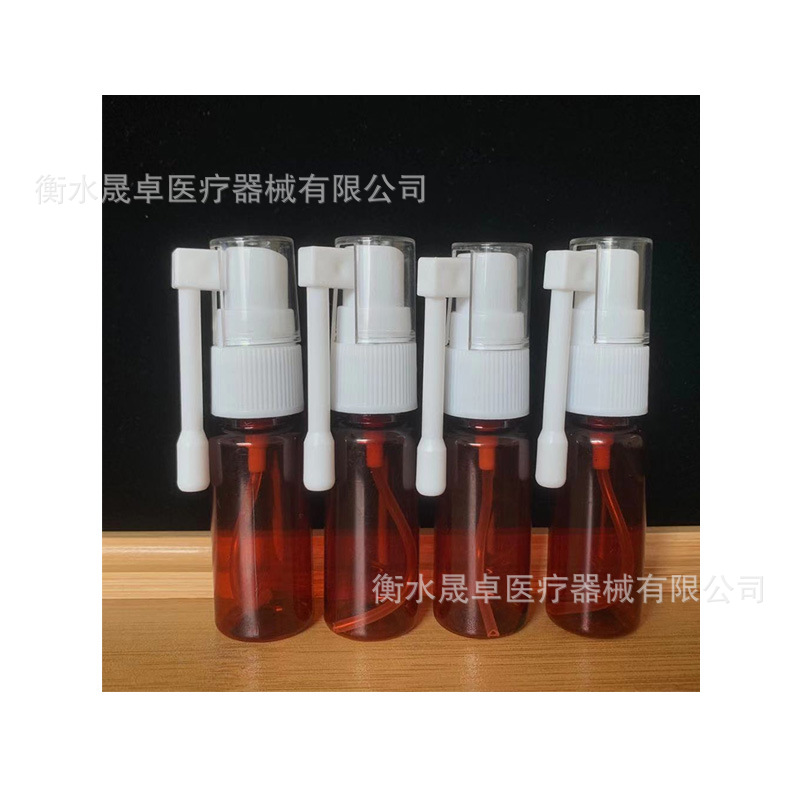 En stock engrosada 20 30m botella de spray marrón oral 360 grados de rotación Rocker botella de spray elefante botella de spray nariz