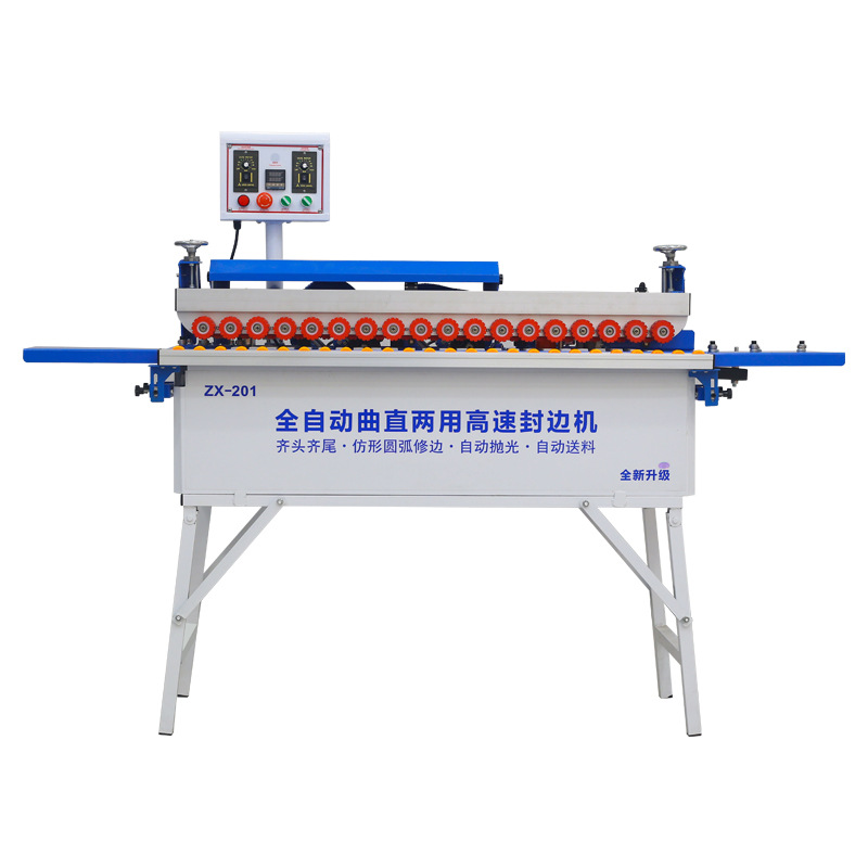 Beichen máquina de sellado de borde automático para decoración doméstica de carpintería de pequeños muebles domésticos ecológicos sin pintura máquina de sellado de borde de recorte de borde