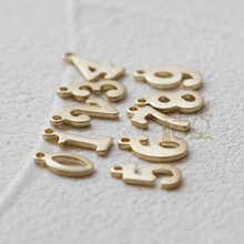 DIY��Ʒ��� ��ͭԭ�� Ins ���� 0-9 ���� ��׹ �Ҽ�(4553C)