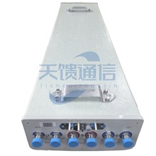 1710-2690MHz18dBi六端口双极化基站板状内置电调天线0-10°可调