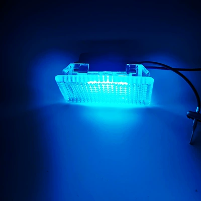 Suitable for Tesla Model S/X/Y License plate lamp - ice-blue