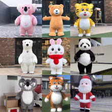 充气大熊猫北极熊人偶服装圣诞老人人偶服米老鼠人偶服企鹅人偶服