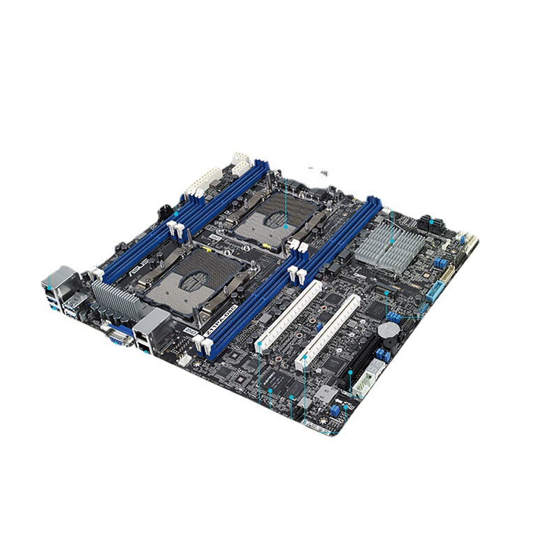 Серверная материнская плата Intel/ASUS Z11PA-D8C, двухканальная, чипсет C621, сокет LGA3647