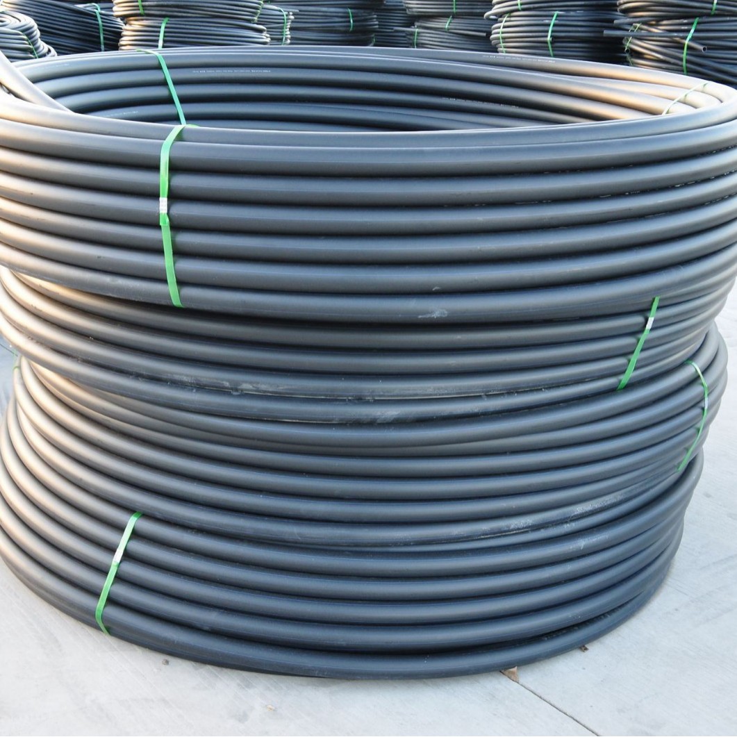 PE100 grade new material black water supply pipe drinking water pipe thickened 100 grade polyethylen