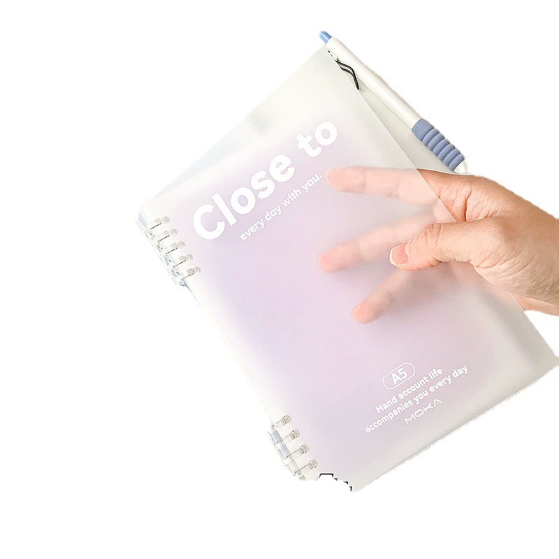 Notebook (MOKA) Cute Gradient Cover, 60 Pages, Tear-Off Lined Sheets, B5/A5