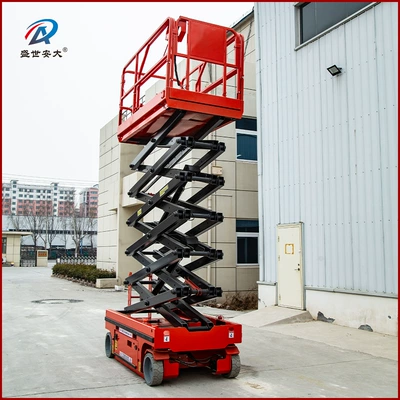Hydraulic Lift Self-Propelled Scissor – Avtomobil fırlanan platformaları