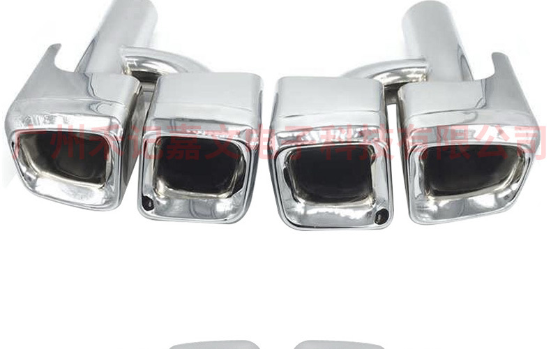 Suitable for Mercedes-Benz Amg W212 Escls C63 E63 Exhaust Pipe Tip Muffler Tail Throat Tailpipe Modification