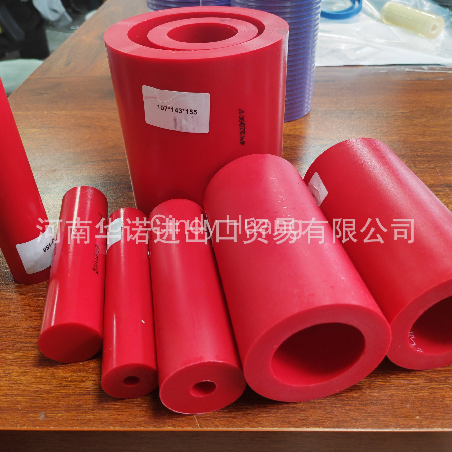 厂家供应TDI管料铜料各种规格型号尺寸聚氨酯空心棒实心车削管料