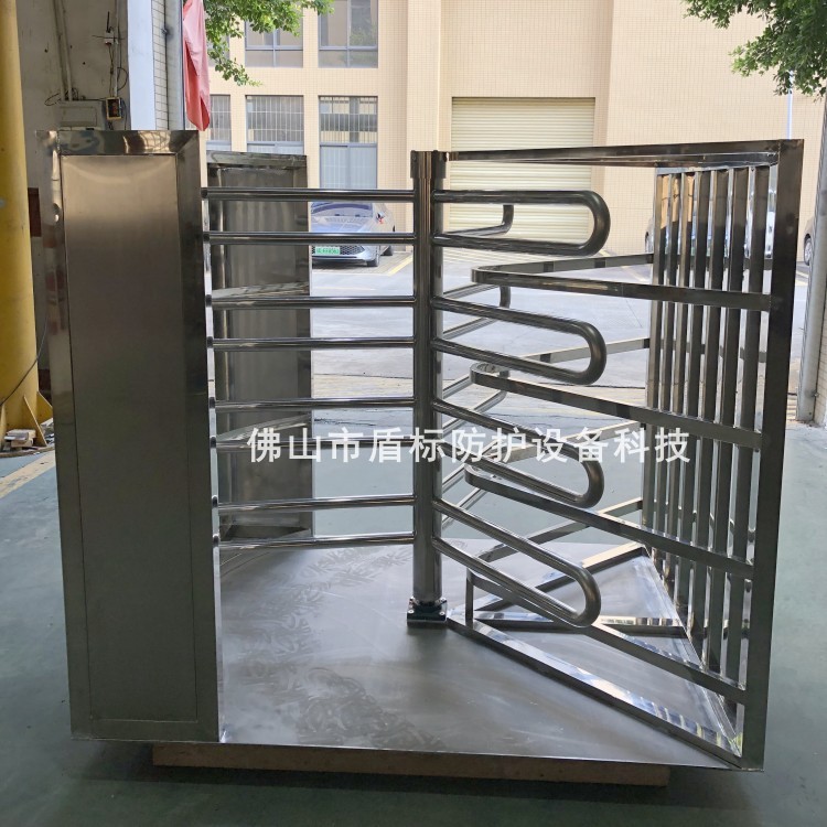 高铁站人行出口单向通过装置门不锈钢导向门禁防逆行禁止通行器