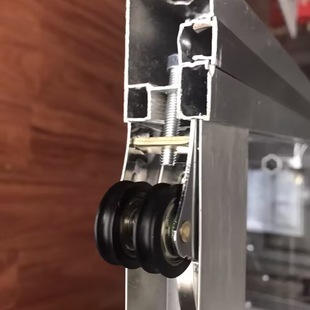 Old-Fashioned Sliding Door Pulley Sliding Door Double Row Pulley Bathroom Wardrobe Door Double Row Cam Kitchen Roller Double Wheel