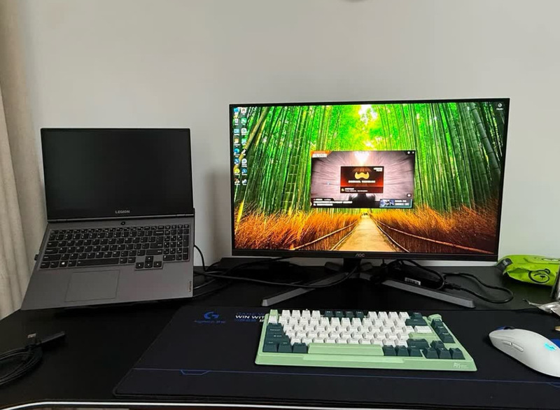 Aoc 27inch 4K Ips Wide Color Gamut Three-Sided Micro-Edge Ultra-Thin Office Computer Monitor U27B35