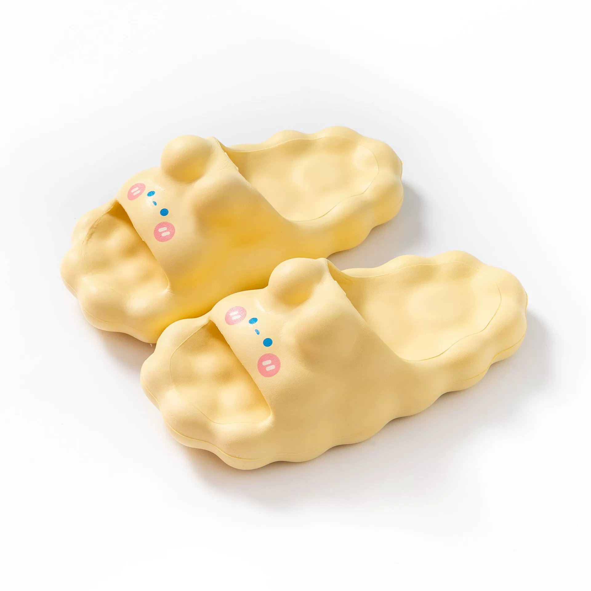 Platform Summer Slide Sandals, Non-Slip Deodorized, 4.0 cm Thick Sole, Sizes 36–41