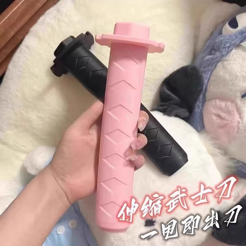 抖音同款3d打印武士伸缩甩剑自动直出网红可伸缩刀玩具|undefined