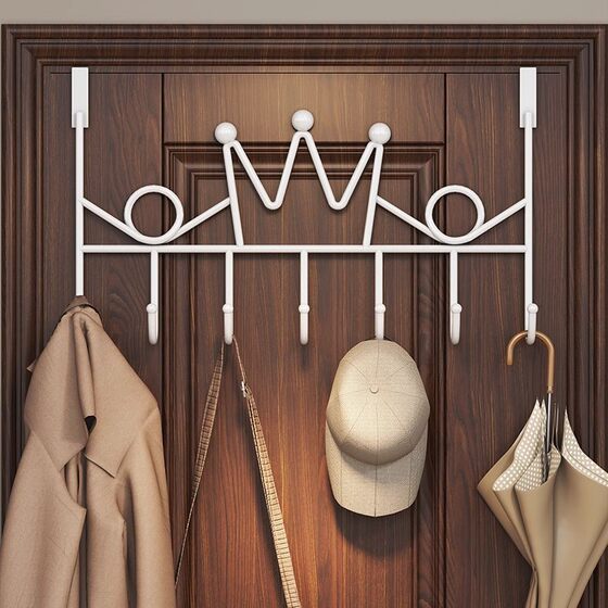 Door hanger door hook punch-free high-end home door bag storage artifact door hanger simple