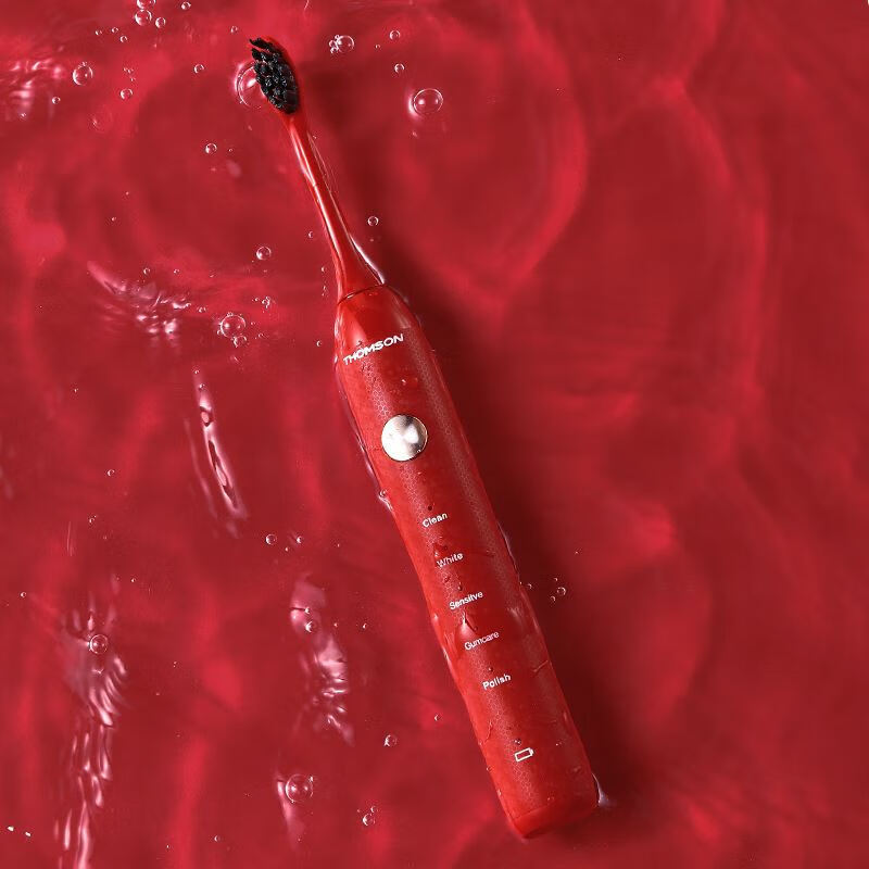 Thomson French Electric Toothbrush Couple Men and Women Kidsren Rechargeable Full Body Washable Fine Soft Bristle Brush Head Toothbrush