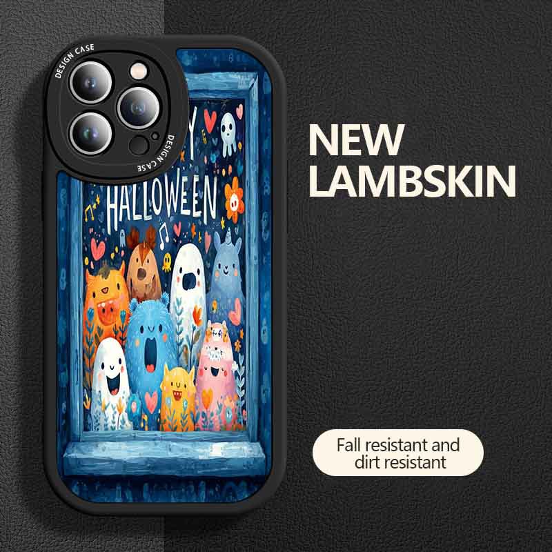 Halloween Party Gifts, Cute Ghosts, Haunted Haunted House Popular Patterns, Suitable for Apple Phone Cases