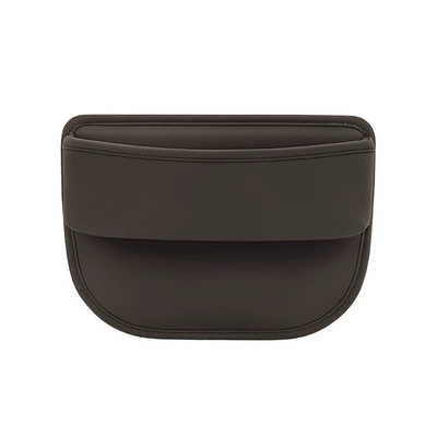 car seat gap sundries – Car storage bag/box - upgraded-thickening-brown