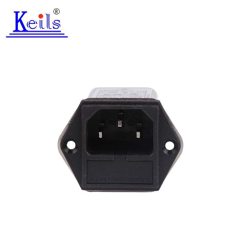 (2개) 전원 필터 KEILS 소켓 보험 제조업체 CW2B(002) 필터 소켓 필터