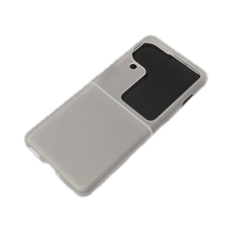 OPPO Find N3 透明折りたたみ携帯電話ケースに適しています。新しいハイエンドのつや消し半透明の非粘着性指紋防止|undefined