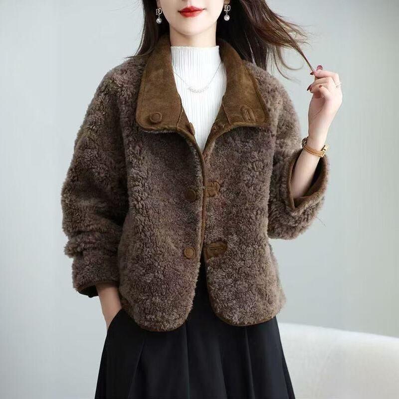 Autumn and Winter Versatile Short Coat for Women, New Style, Petite, Slimming, Stylish Fur Coat for Women Autumn and Winter Versatile Short Coat for Women, New Style, Petite, Slimming, Stylish Fur Coat for Women