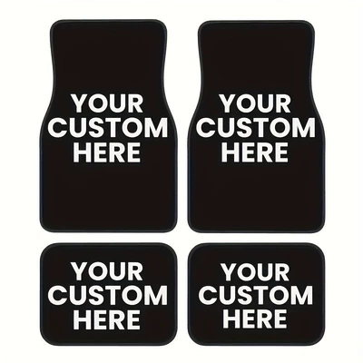 Avtomobil döşəmə paspasları — four-piece set, water-absorbent, wear-resistant, dirt-resistant - american-style-car-floor-mats-9-3344cmtwo-piece-set