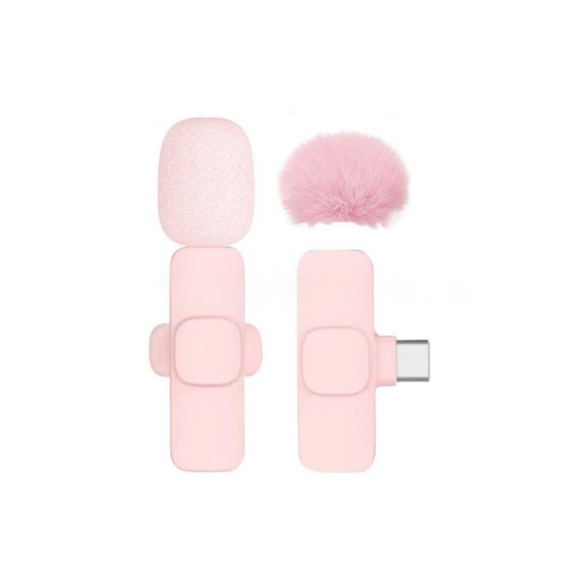 Pink K9 mono - interfaz de Android tipo C + 1 bola de pelo rosa