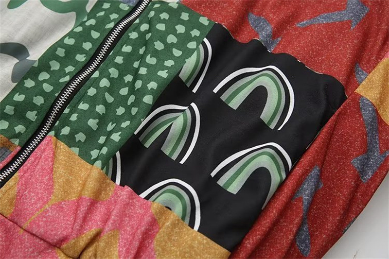 Women's clothing 2024 summer new style contrasting short casual jacket_voghion.com