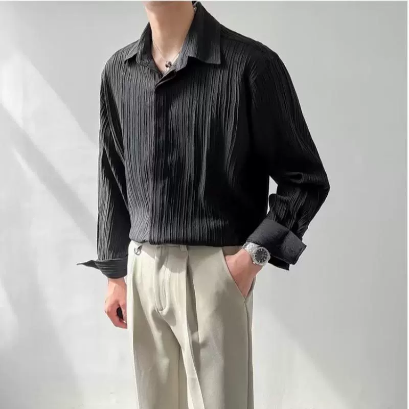 Стильная премиум-рубашка Trend shirt в корейском стиле, бренд , элегантная повседневная вещь