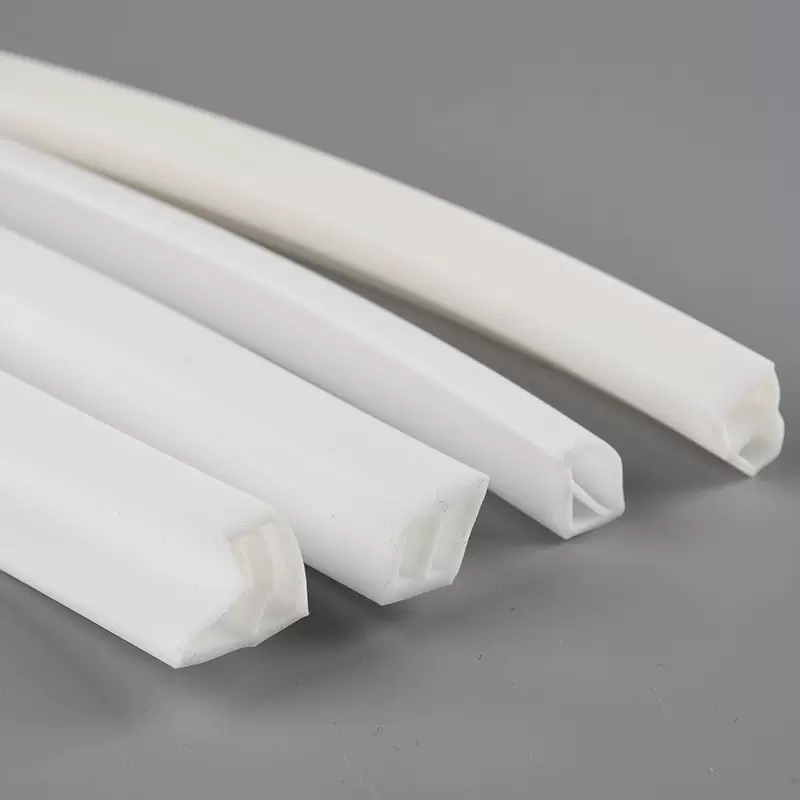 厂家直销led柔性硅胶套管正面侧面发光透明灯带防水胶套LED胶管