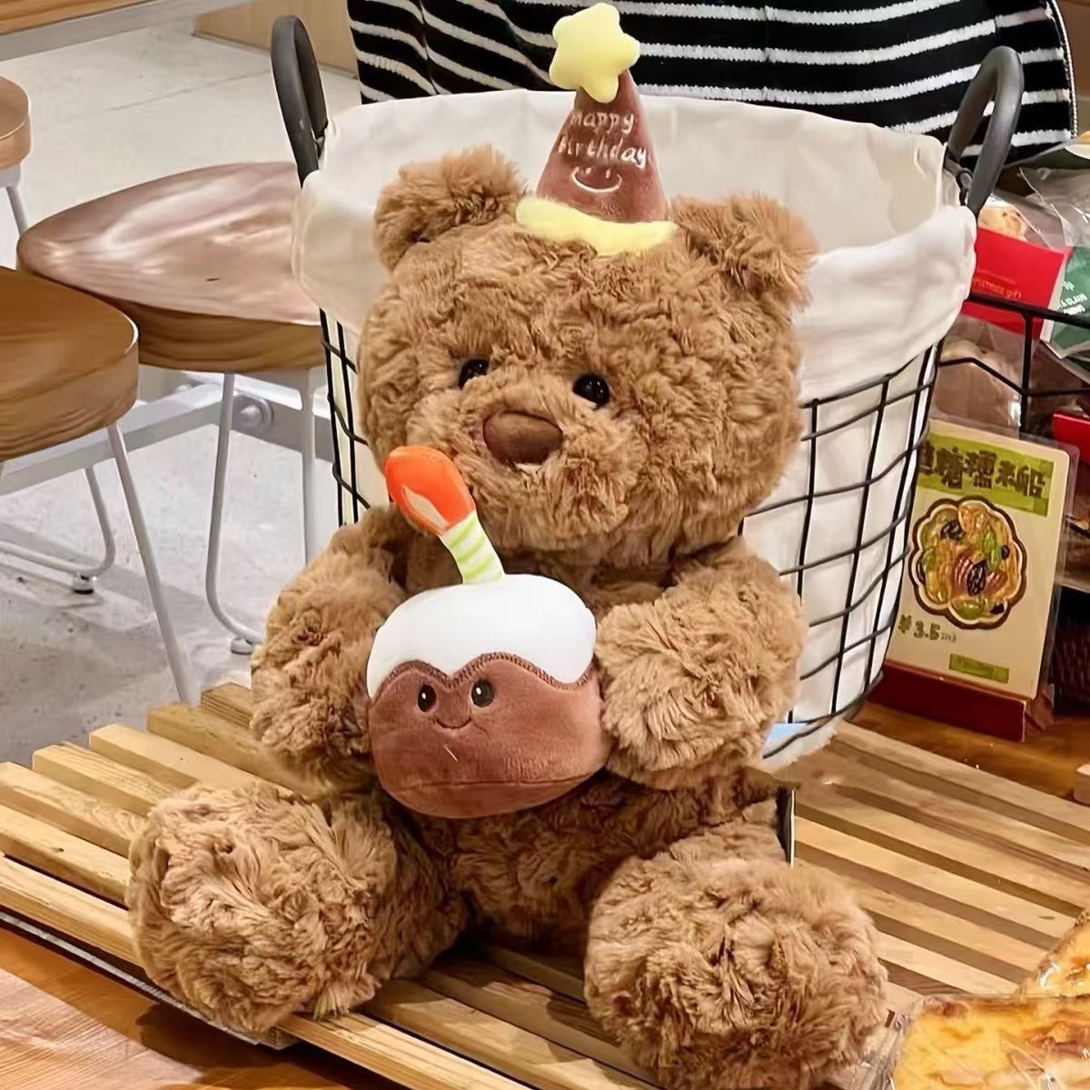 Cumpleaños ramo de flores Teddy Bear juguetes para novia lindo abrazo Teddy Bear muñeca almohada pareja oso muñeca