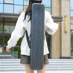 Erhu Case, Pressure-Resistant Erhu Box, Instrument Case Can Hold 86cm Erhu Bows, Portable and Double-Shoulder Carry