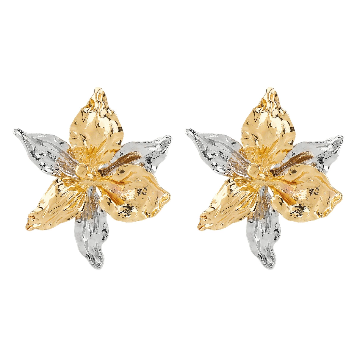(Cross-border trading), creative design beach summer fashionable earrings, flowered