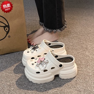 10cm�����eva����ЬŮʿ2024�¿����⴩���߷������^��ЬС����