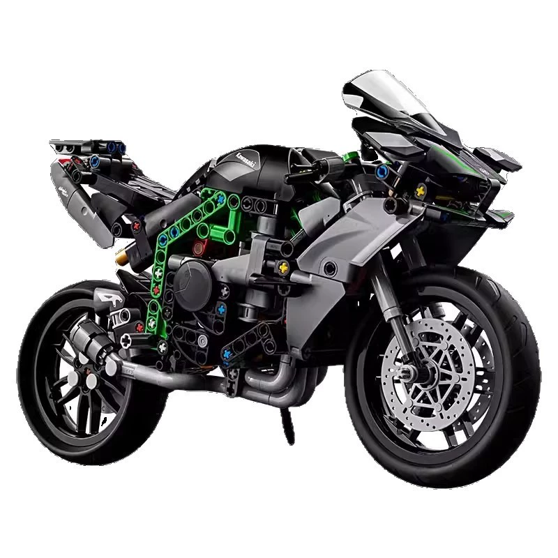  Lego, kawasaki, мотоцикл, mechanical конструктор, игрушка, наука и техника