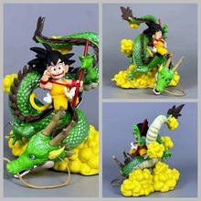 七龙珠手办扉页坐龙小悟空超级赛亚人童年骑龙动漫周边桌面小摆件