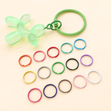 8/10mm��ɫ��������˫Ȧ����Ȧ�Ҽ����ӻ�diy��Ʒ���Կ�׿۲���
