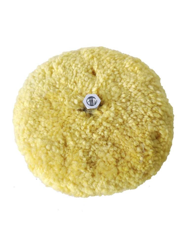 Bola de lana de doble cara 3M 9 pulgadas 05705 belleza del coche Placa de lana pulidora rueda de pulido fino 225mm